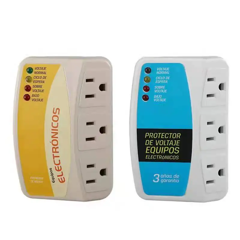 Home Appliances Voltage Protector Regulator Power Surge Plug Protector ...