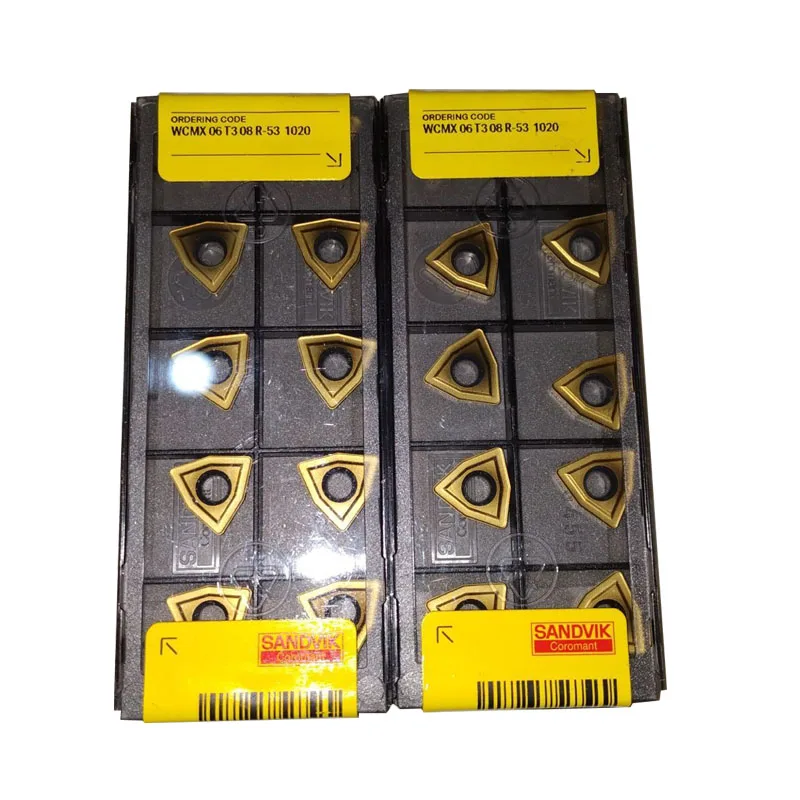 100 Original Cnc Drilling Inserts Wcmx080412r53 1020 Carbide Drill