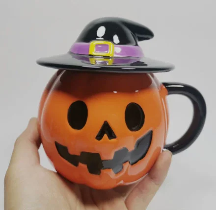 Keramische Kürbis Aufbewahrungsdose - Luftdicht Für Süßigkeiten & Deko