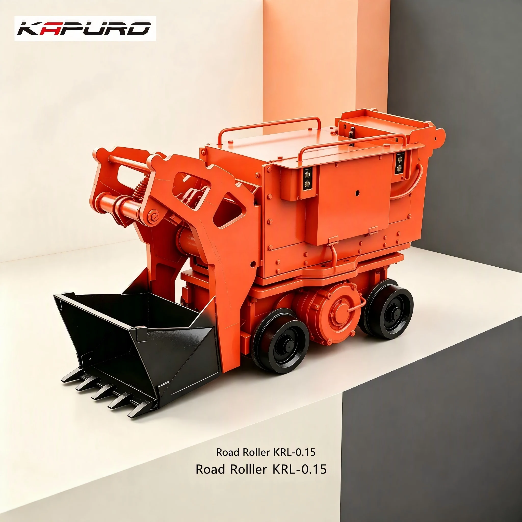 Small Rock Mucking Loader 0.15 Cubic Meter Bucket 20-30 Cubic Meter Per Hour for Narrow Tunnel Work