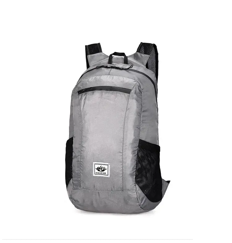 Custom Portable Travel Leisure Outdoor Riding Trekking Bags Running Waterproof  Folding Ultralight Skin Expandable Backpack