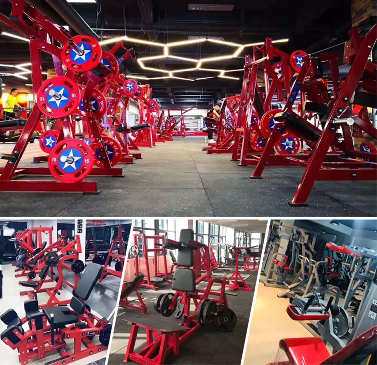 Strength Seated Row Machine Individual Plate Loaded ISO Lateral DY Rowing