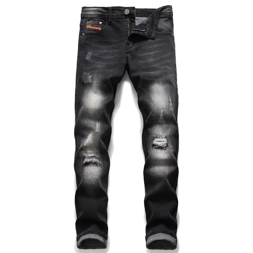 plus size mens ripped jeans