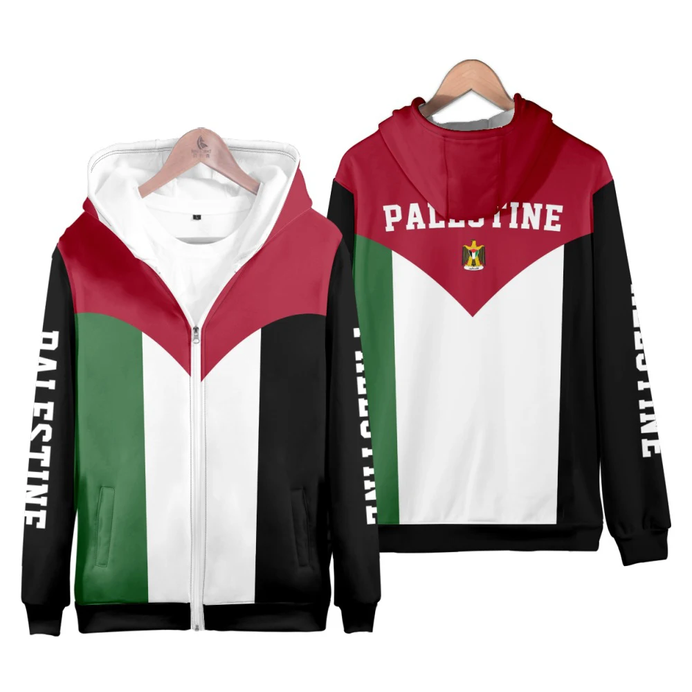 Custom High Quality Palestine Clothing Flag Printed Unisex Anti-Shrink