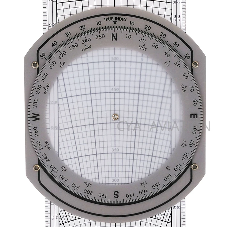E6B Paper Flight Computer - Plastic Slide Graphic Manual Flight Computer For Air Navigation Students-624627