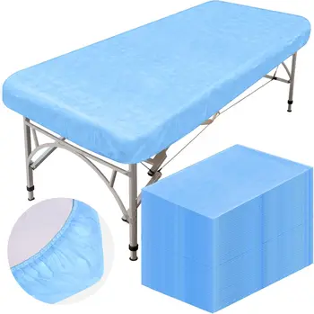 Guangzhou Factory Exam Table Sheet Covers Spa Massage Dental Crepe Paper couch Roll Nonwoven Bed Covers Disposable Bed Cover