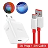 Enchufe UE blanco - Cable de 2 m