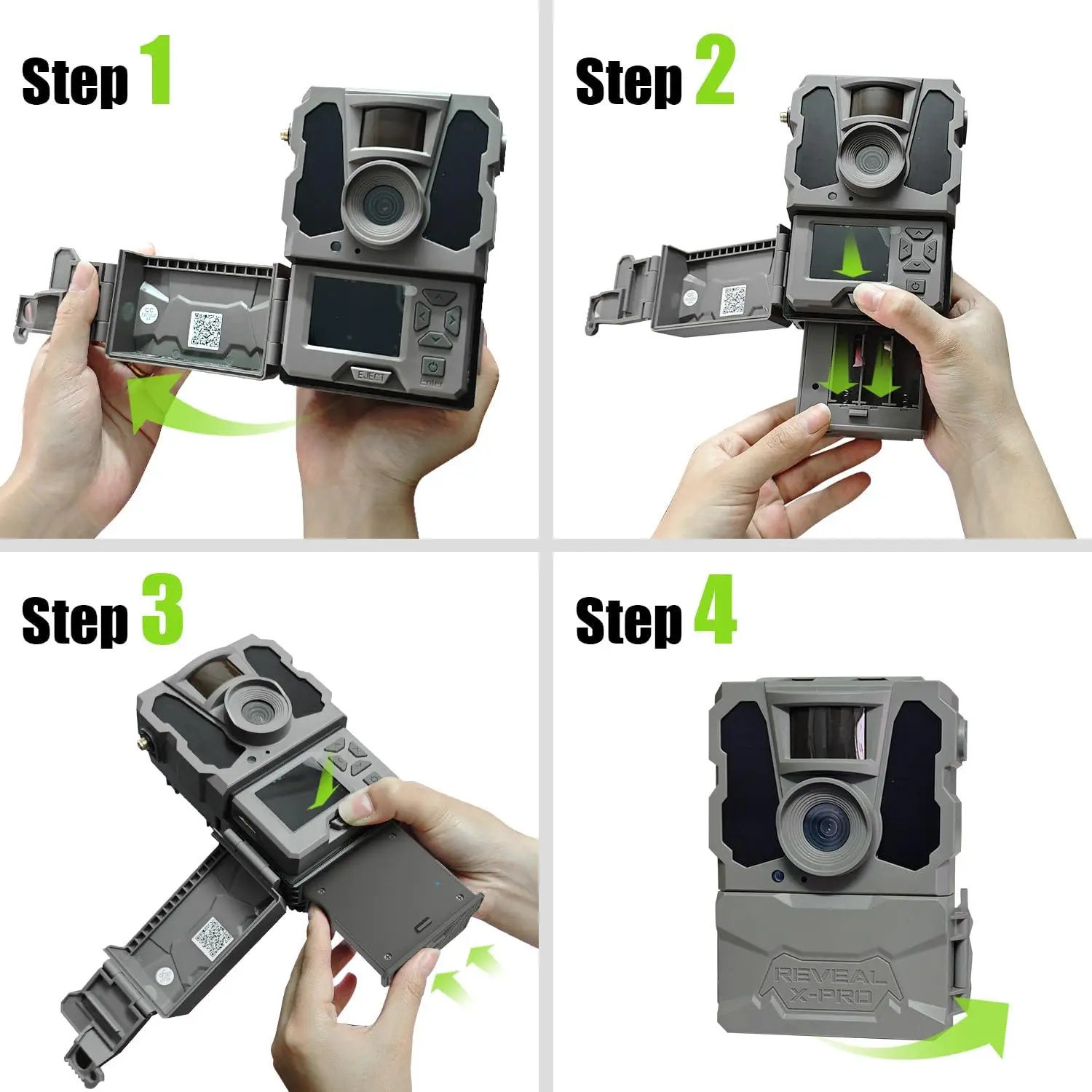 Rechargeable Battery Pack For Tactacam Reveal Trail Cameras Battery