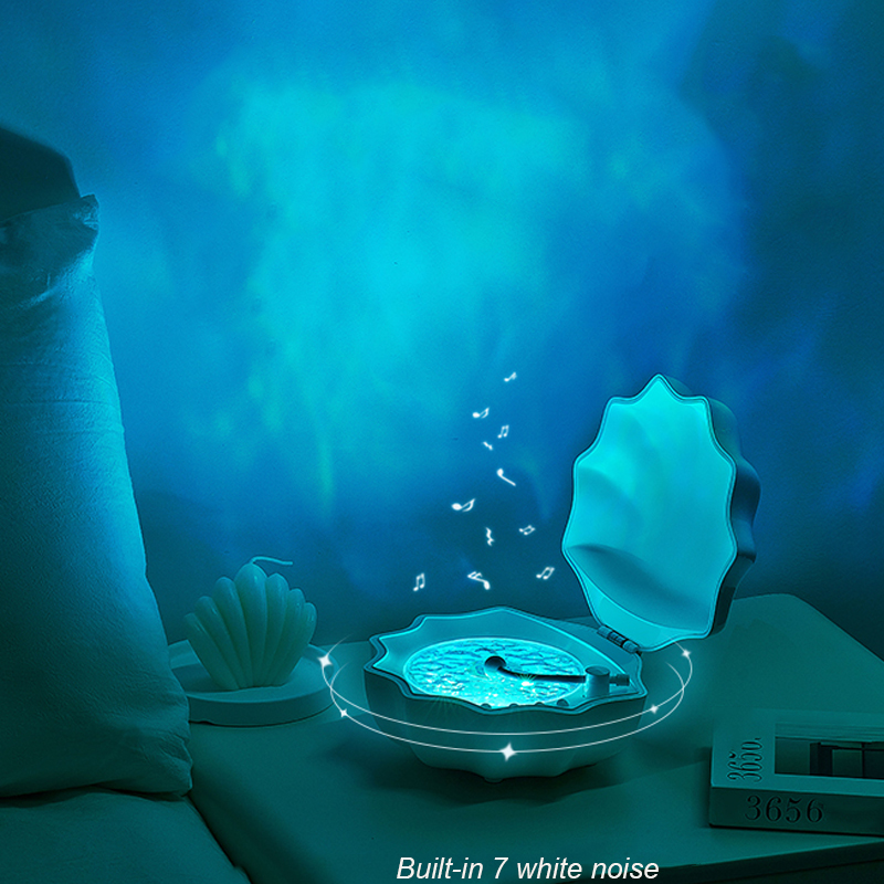 Polar Species Shell Lamp Speaker: Multi-Function RGB Light