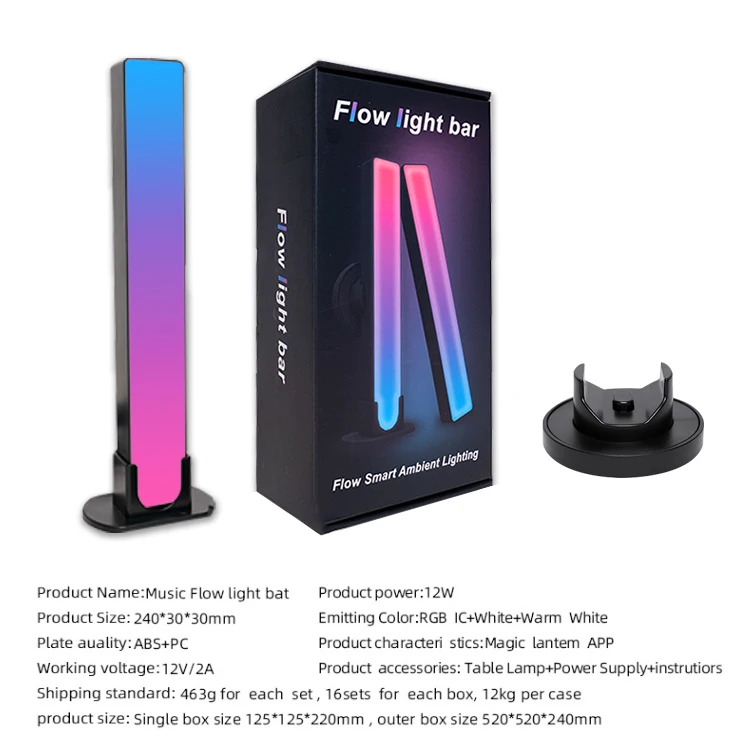 product led desktop magic smart atmosphere light rgb with sensor music voice activated rhythm led flow light-45