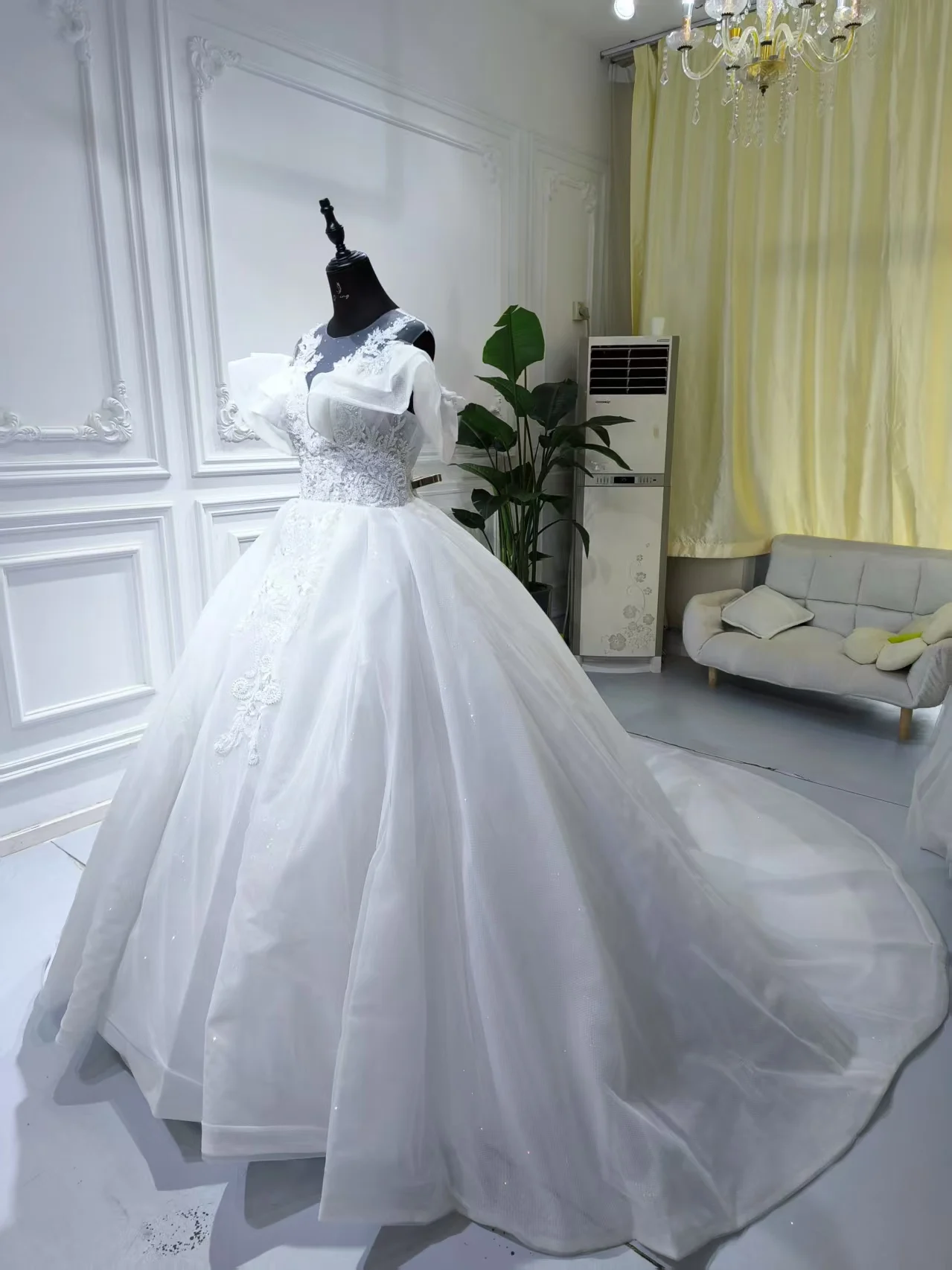 S0499N 2025 New Style Sweetheart Neckline Luxurious Noble Fashion