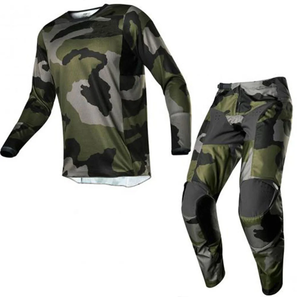 Камуфляжный дизайн унисекс Мотокросс Джерси и брюки