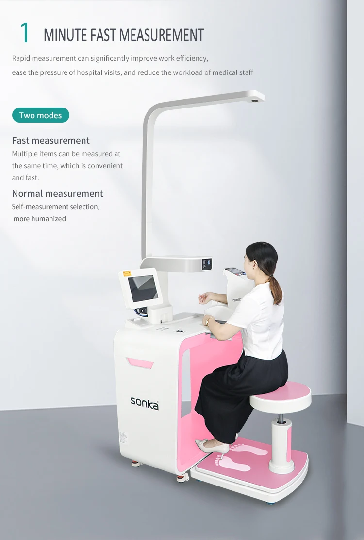 Medical Supply Pharmacy Disensing Welless Telemedicine Kiosk Measuring Diagnostic Health Analyzer factory