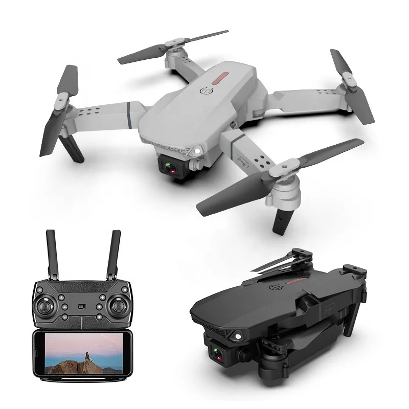 E88 Drone With 4k Camera And Gps Foldable Quadcopter Rc Mini Drone With ...