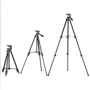 YunTeng VCT-686 Professional Portable Aluminum Tripod With Damping Head Clip, Ideal for Camera Photography.