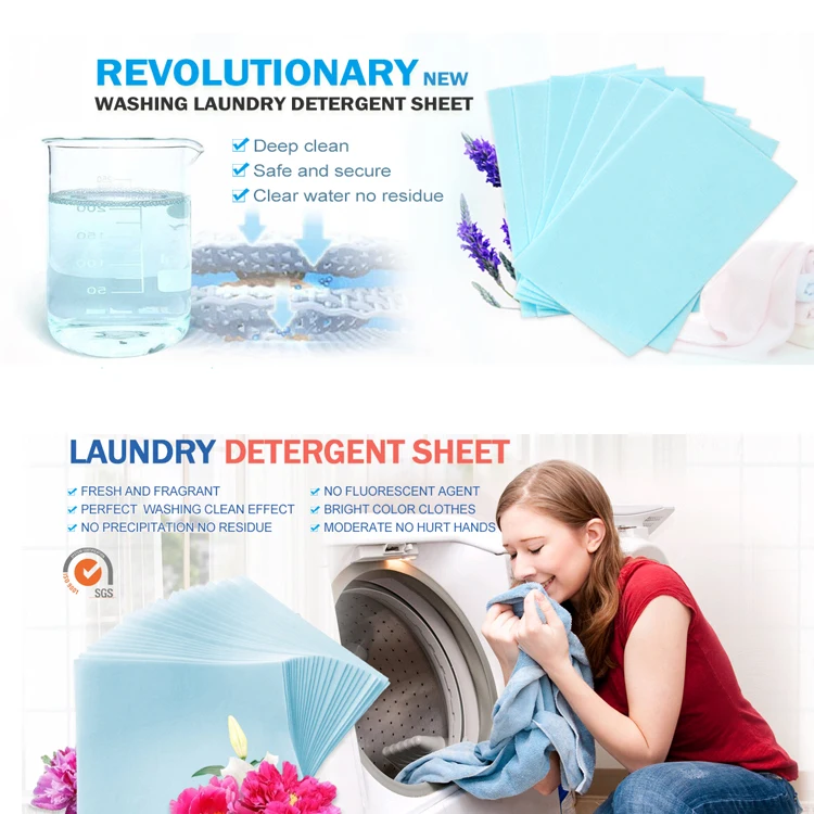 2022 New Formula Laundry Detergent Sheet Nano Super Concentrated Washing  Powder For Washing Machine Daily Laundry Cleaning