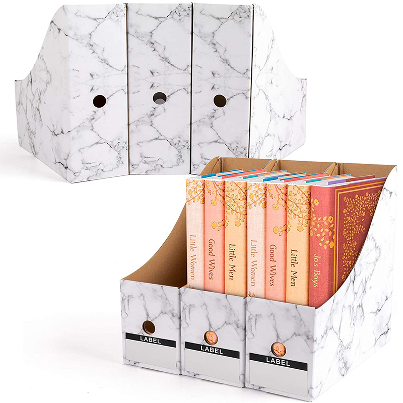 
Персонализированная Современная Элегантная настольная цветная бумажная картонная папка А4 для хранения канцелярских принадлежностей/настольных органайзеров 