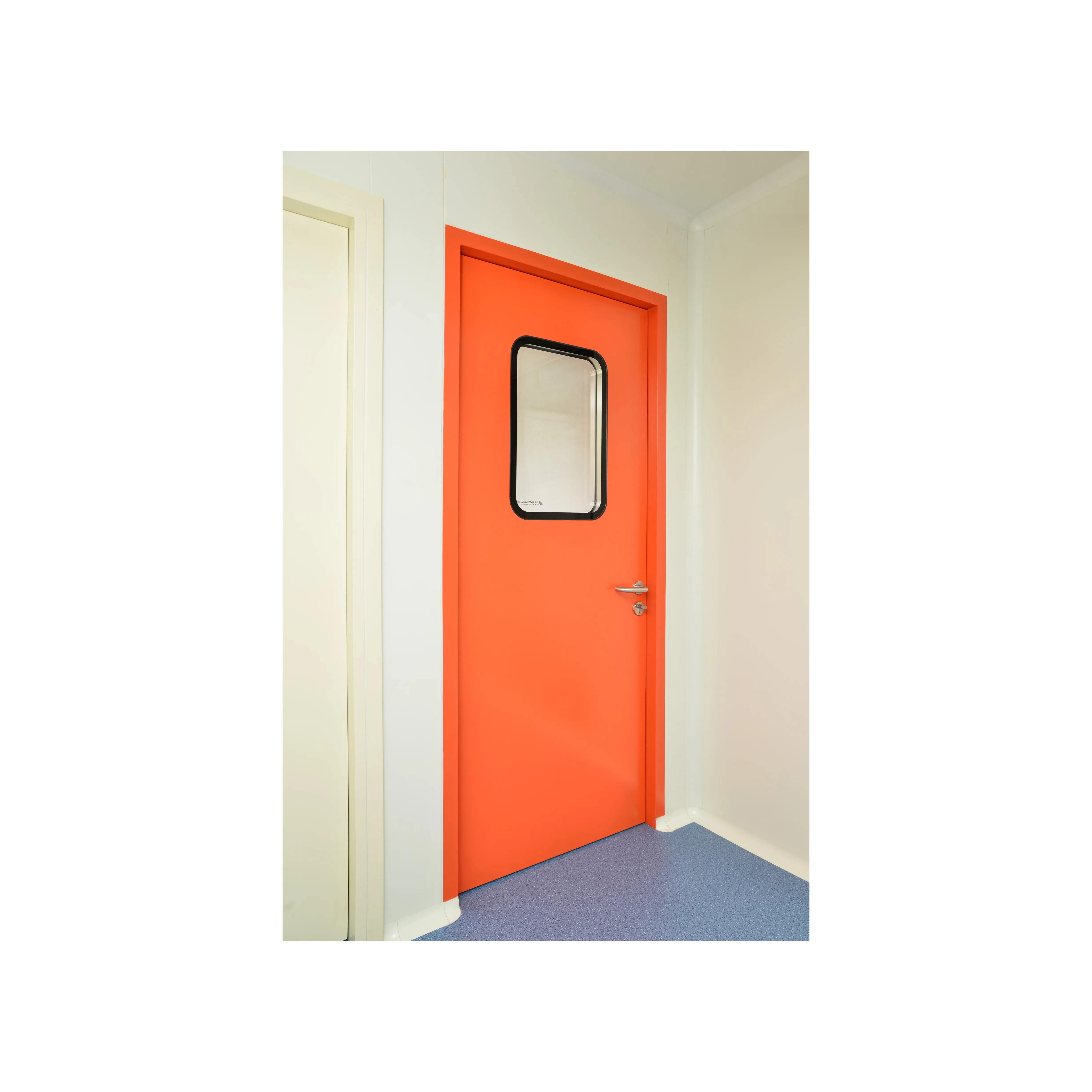 Comparable Price High Quality Stoving Varnish Steel Clean Door for Clean Room with ISO