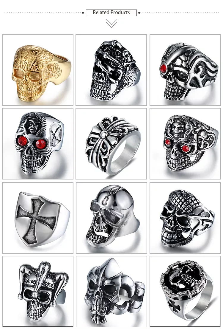 An tSín Hip Hop Vintage Fáinne Punc Chnámharlaigh Do Monarcha Soláthraithe  Monaróirí Fearr, image size:750x1127