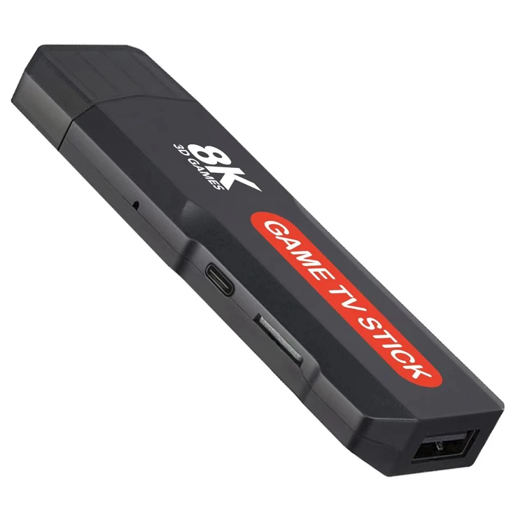 X2 PLUS Game Console Retro Gaming Tv Stick 4K 2.4G Double Wireless Controller 64GB Video Game Consoles 30000 Games For PSP PS1