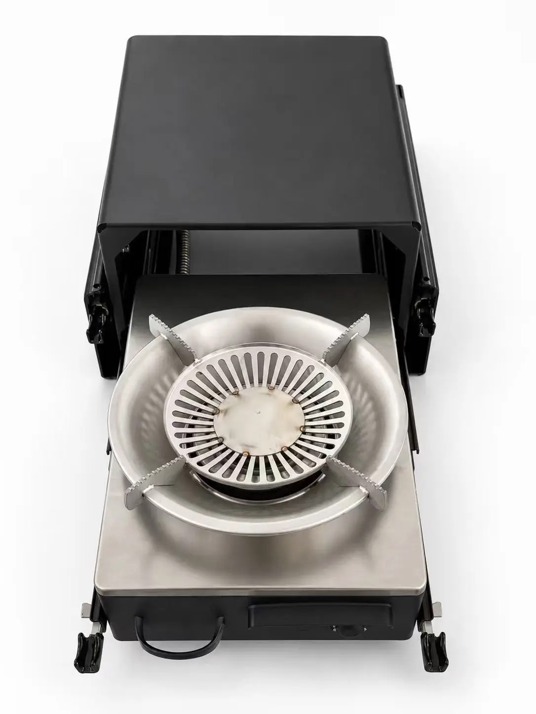 JP Heater 4.5kw 12V Slide-Out Diesel Stove With Open Flame New Condition Radiator for Car Parking Room Heating and Cooking