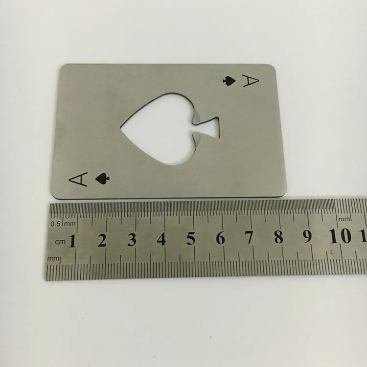 Оптовая продажа, металлический Открыватель для покерных бутылок