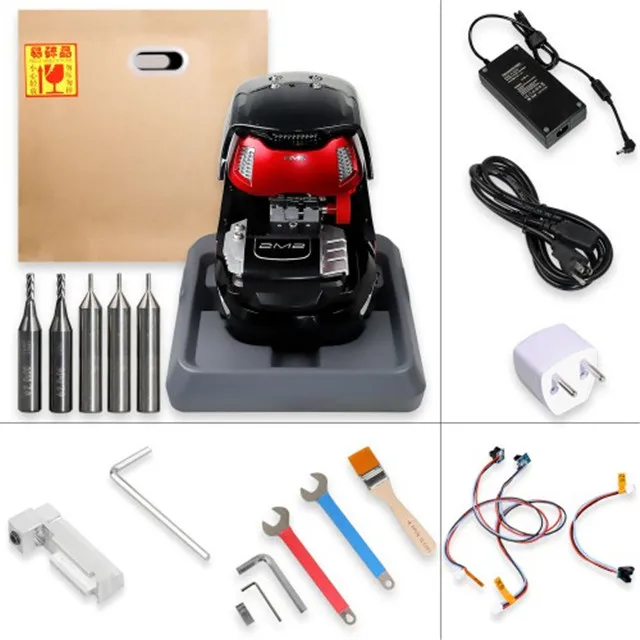 Two Years Warranty Newest 2024 Database tank Magic 2M2 Tank Automatic Car Key Cutting Machine Update From V8X6 Key Cutter