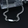 Trendy Cuban Necklace with 45.5cm Extender Chain
