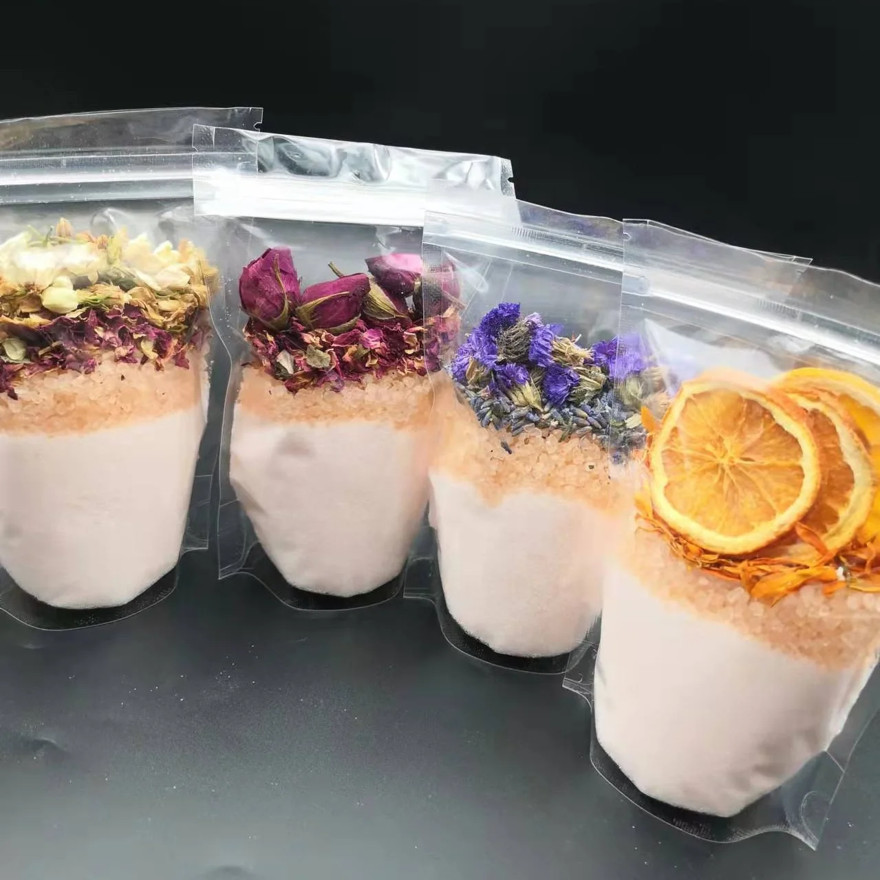 Bath Salts Manufacturers Private Label Bag Packaging Bath Soaking