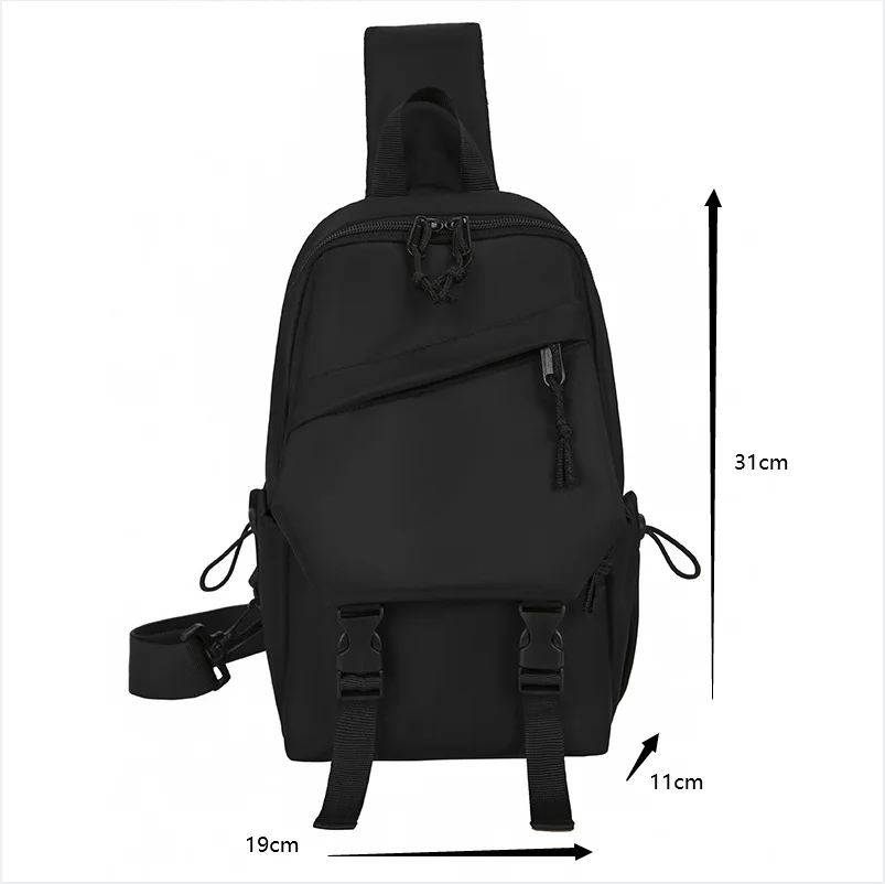 Fashion College Students Large Capacity Shoulder Crossbody Backpack