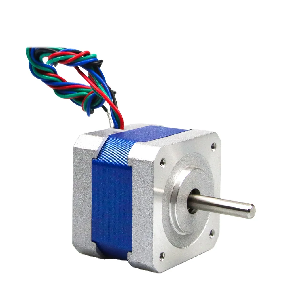 Buy JK42HS34-0406-01 NEMA17 1.5 kg-cm Stepper Motor - Round Type Shaft