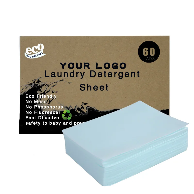 Eco Friendly Laundry Strips Fresh Linen Scent 60 Loads Baby Laundry Detergent Sheets Buy Eco