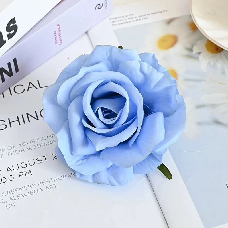 Hochwertige knstliche Rose Blumen Kopf Seide Blumen Rosen Groe Blumen  kpfe Rosa Rose fr Zuhause Weihnachten Hochzeits dekoration| Alibaba.com