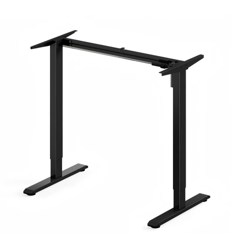 Lifting Office Height Adjustable Standing Computer Desk Modern Simple Ergonomic Electric Sit-Stand Table Furniture Customization image 3