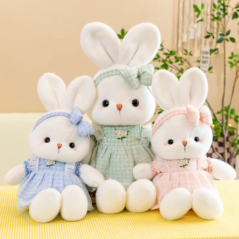Princess Rabbit Toy Factory To Map And Sample Professional Custom Embroidery Long-eared ...
