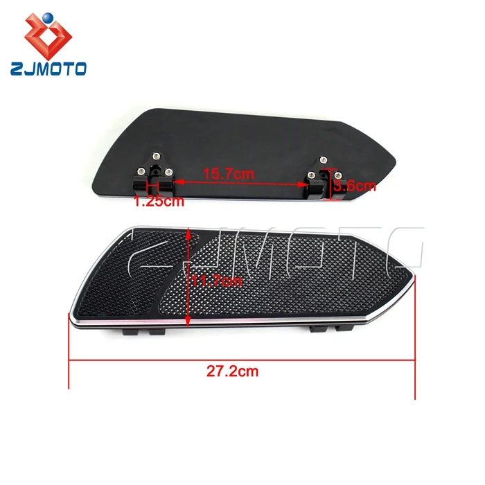 CNC Front Foot Board Rider Driver Floorboard Pedal Foot Peg for All Harley Touring and Softails Motorcycle with Floorboards