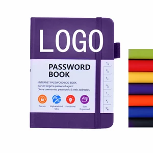 Custom Indexed Password Notebook Secure Daily Privacy Notebook Organize Travel Writing Notebook