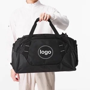 Weekend Unisex Lightweight Polyester Waterproof Short Distance Zipper Fashionable Design Sports Men Duffle Travel Gym Bag