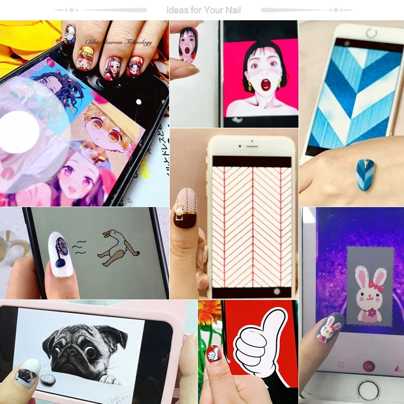 O2NAILS ポータブルデジタルネイルアートプリンターマシン 12ヶ月保証