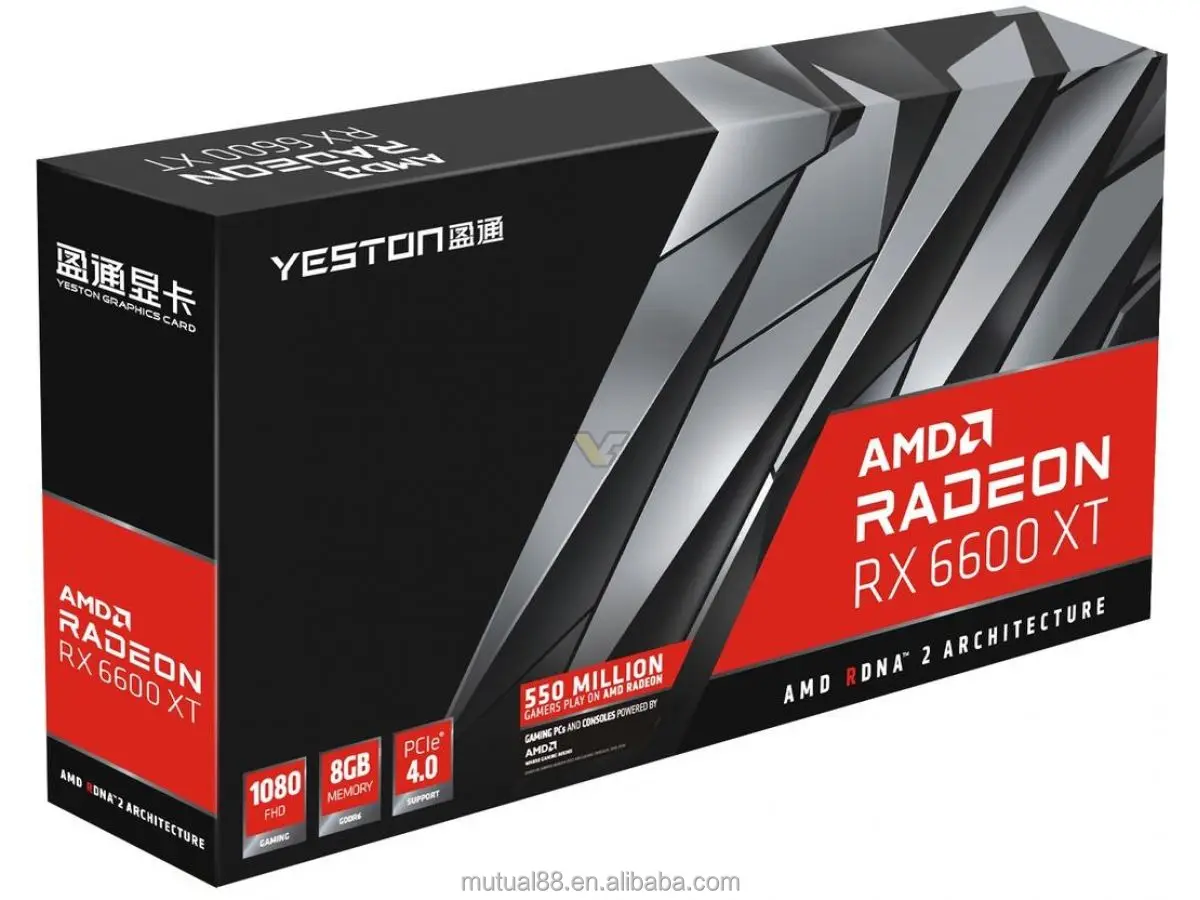 YESTON グラフィックボード RX6600Xt Amazon | Yeston Radeon Gaming RX 6600 8GB D6 GDDR6 128bit