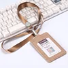 Beige-jumper cable lanyard