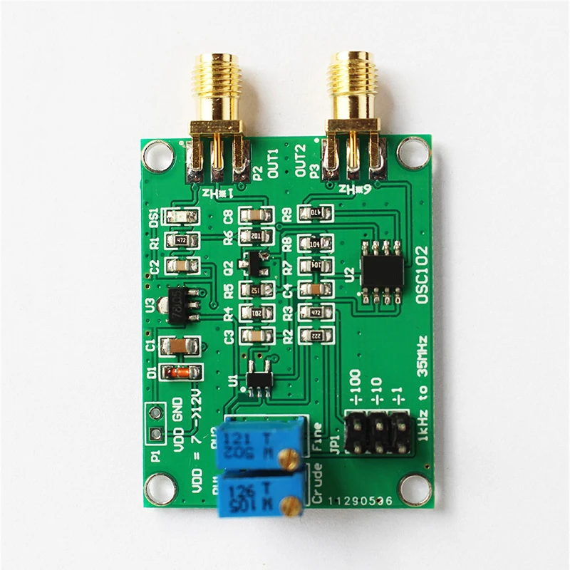 完璧すぎるが故三度も 1KHz~210MHzの調整可能なRFジェネレーターモジュール (X帯 シングルボードコンピュータ・アクセサリ