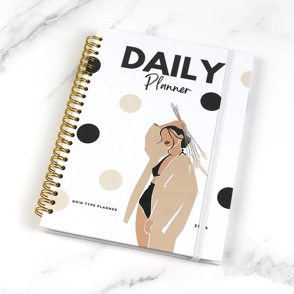 2026 Modern Simple Design Spiritual Daily Manifest Journal Diary Planner and Notebook Inspiring Manifestation Journal Book