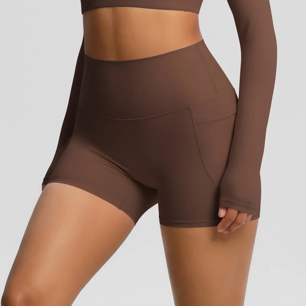 Push up Mujer Yoga Short Leggings Pushup Leggings for Women Tight Pocket Pants for Outdoor Cycling Sports Running