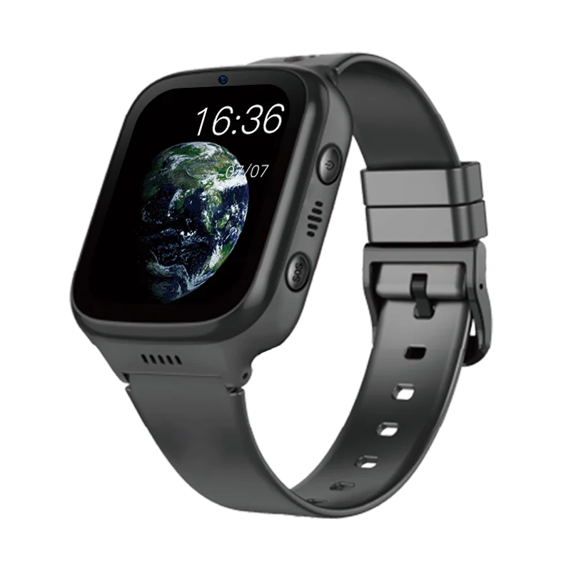 CT30PRO Touch Screen Waterproof Heart Rate Sleep Monitor SOS Video Call Elder GPS Smart Watch