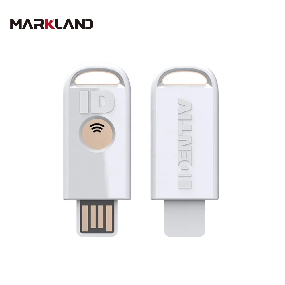 Identiv UTrust FIDO2 NFC+ Security Key USB-A (FIDO, FIDO2, U2F, PIV, TOTP, HOTP, WebAuth)