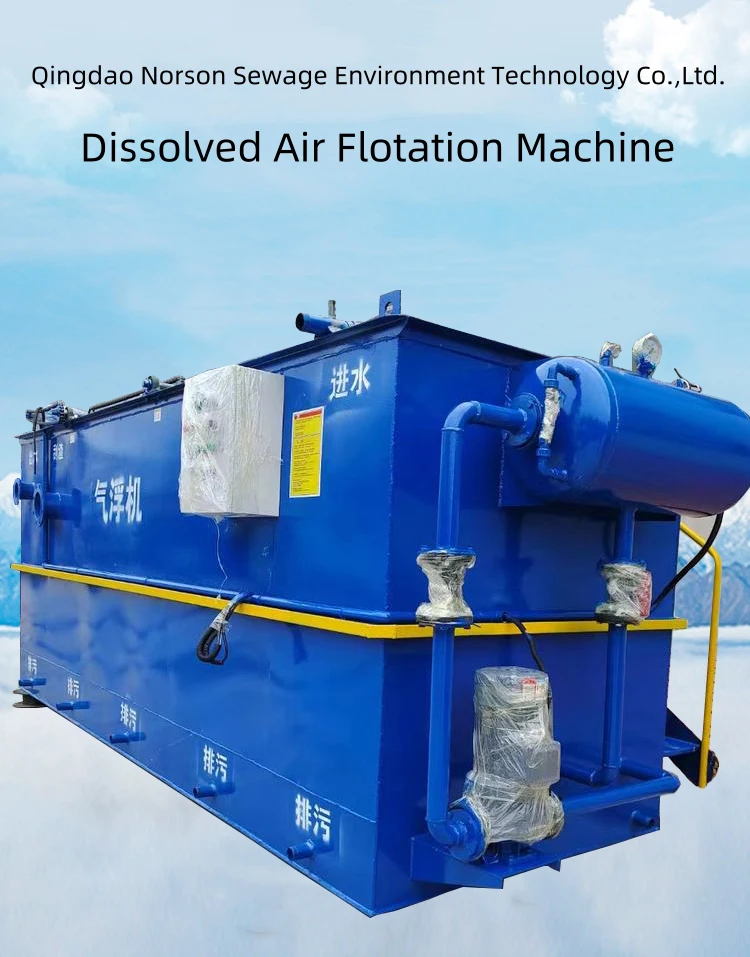 Wastewater Purification Dissolved Air Flotation (DAF) Machine STP ...