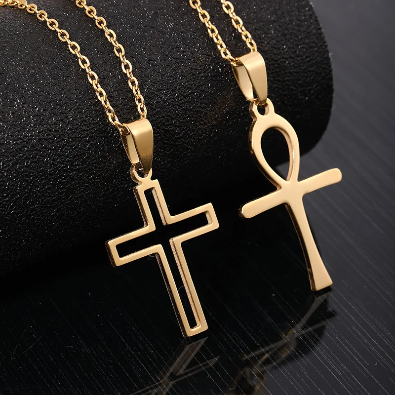 Gold Cross Necklace