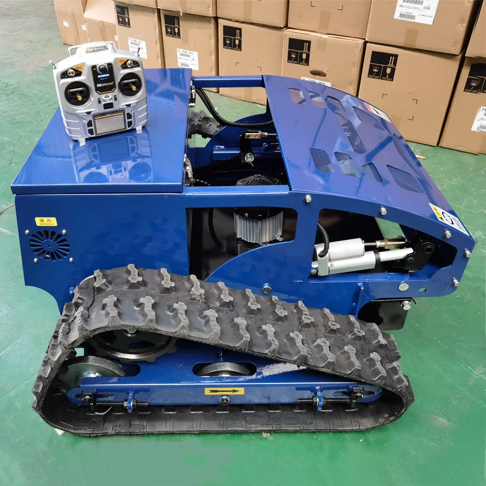 Lawn Mower Remote Control Brush Cutter Lawn Mower for Sale Grass Cutter Mowing