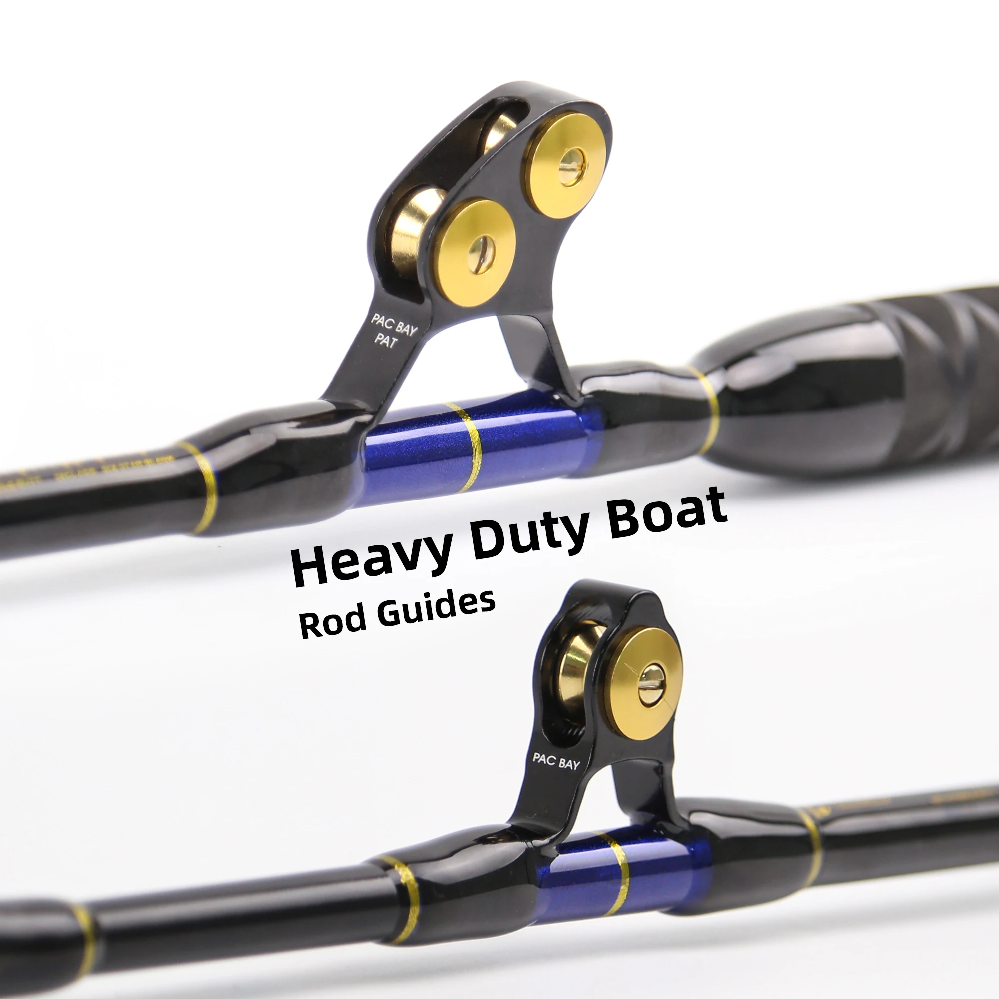 Trolling Rod Heavy Duty Fishing Rod Guides AFTCO Big Foot Super Heavy  Roller Set Pcs